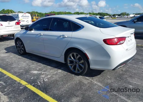 2015 Chrysler 200 C from USA, damaged, VIN 1C3CCCEG6FN648583